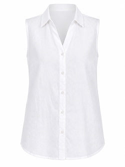 Ärmellose Blusetop von Navigazione 51109-W