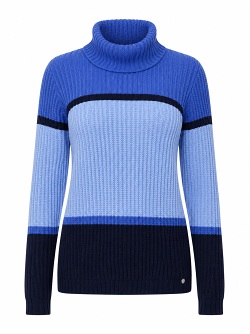 GolleHaug Pullover mit Rollkragen und Strukturmuster - 02521-11105