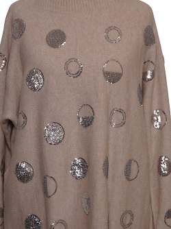 Strickpullover  von Marinello, beige meliert, 56289