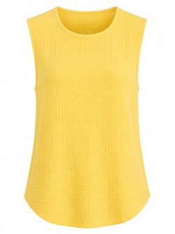 Ärmelloses Musselin-Top von Navigazione 50048