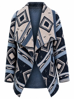 M.X.O Jacke, gemustert, 11734