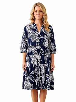 Midikleid mit floralem Print von One Summer 30471210