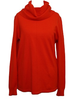 Barbara Lebek Rollkragenpullover, koralle, 40000032