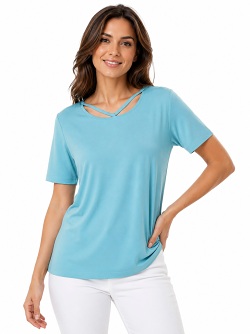 Shirt von Habella hellblau 54982