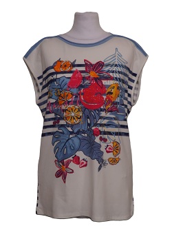 Damen Shirt-Top von Barbara Lebek  86140032