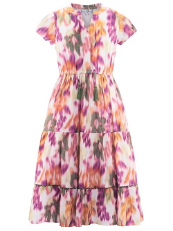 Sommerkleid von Happy Girls, light olive 561008