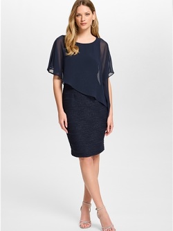 Cocktailkleid von Swing mit Überwurf 77762110