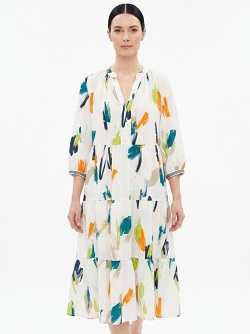 Bedrucktes Stufenkleid von TIA 78473 
