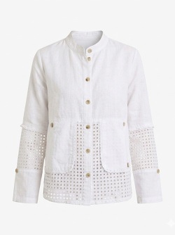Sommerjacke von Lea H., weiss  031874