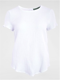 Navigazione Damen Tunika 1/4 Arm, weiß 51141