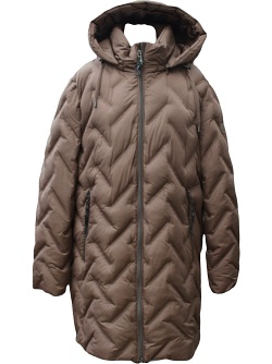Longsteppjacke von Barbara Lebek, cognac, 30500052
