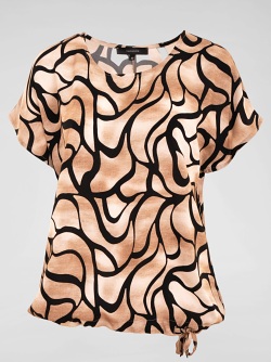 Navigazione Damen Tunika mit Tunnelzug im Saum 50923