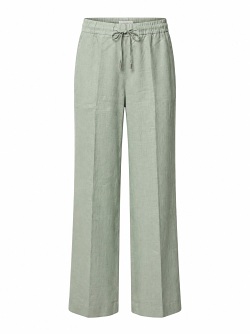 Leinenhose Cannes von Anna Montana light olive 5601