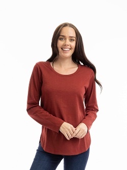 Orientique Essential Knits Pullover 52001 - Rust