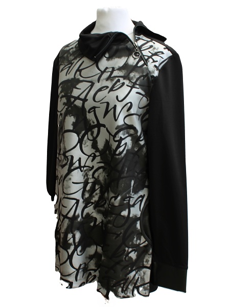 Chices Dolcezza Sweat mit Reißverschluß und Printdruck 73111