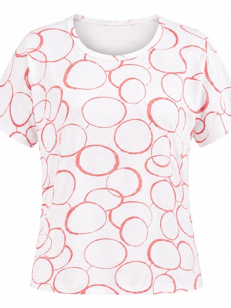 Sommershirt mit Print von Anna Menotti  031743