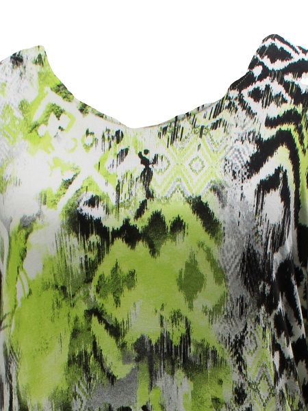 Kleid von top secret, sharp green print, 220716174