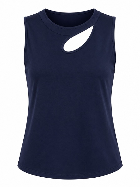 Top mit Cut-out-Ausschnitt von Seidel  D2702-69