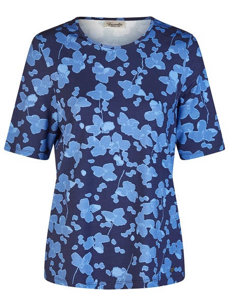 Sommershirt von Barbara Lebek, navy 56700062