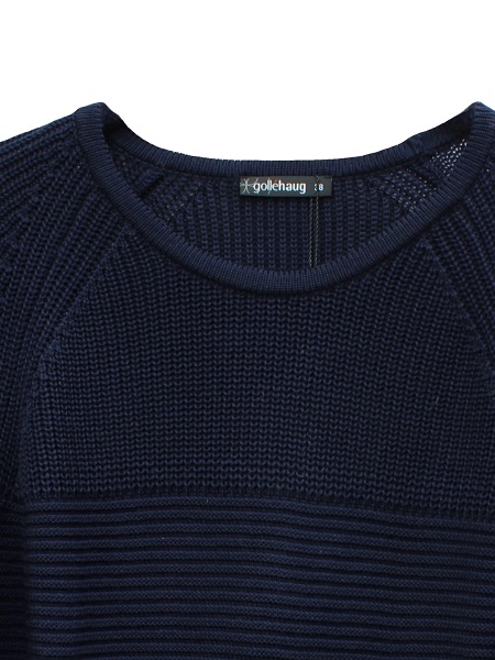 Strickpullover mit Strukturmuster