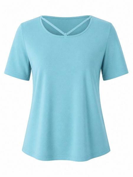 Shirt von Habella hellblau 54982