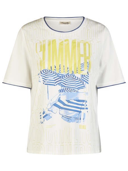 Sommershirt von Barbara Lebek, offwhite 56650062