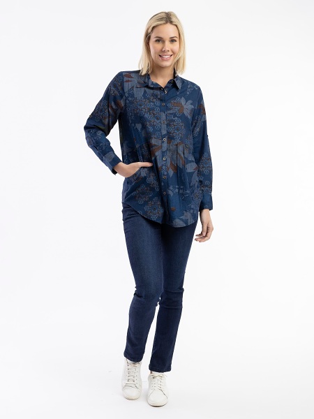 Orientique Dancing Queen Shirt Waist Seam 23057