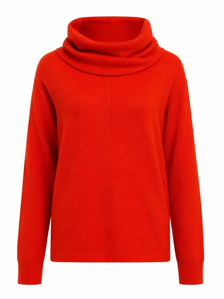 Barbara Lebek Rollkragenpullover, koralle, 40000032