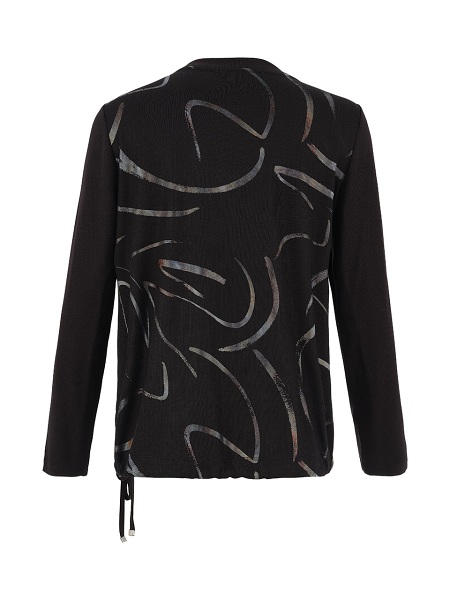 Dolcezza Pullover mit Schmucksteinverzierung 75120