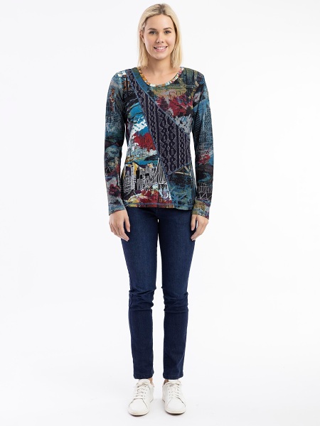 Orientique New York Top Patch 23037