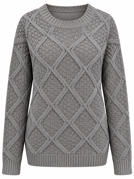 Pullover M.X.O. grey meliert, 53513