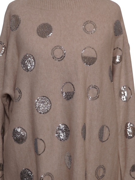 Strickpullover  von Marinello, beige meliert, 56289