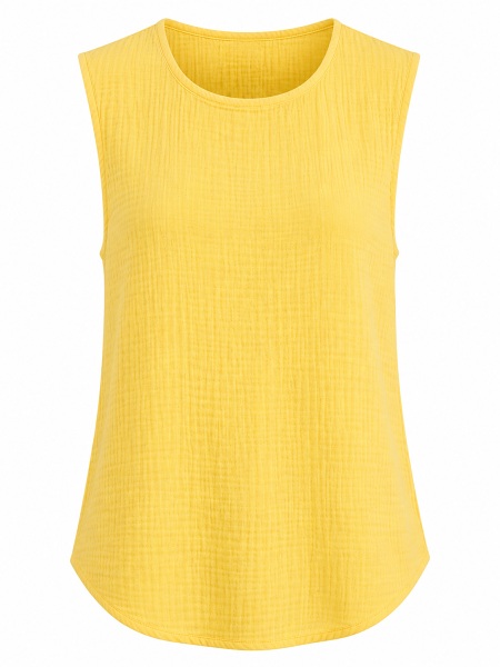 Ärmelloses Musselin-Top von Navigazione 50048