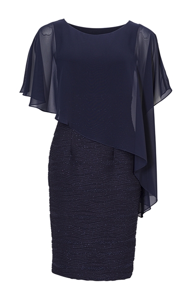 Cocktailkleid von Swing mit Überwurf 77762110