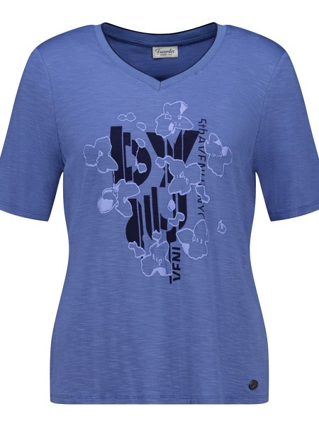 Sommershirt von Barbara Lebek, indigo 56720062