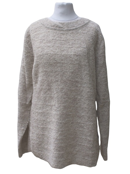Flauschiger Pullover Capuccino 245112