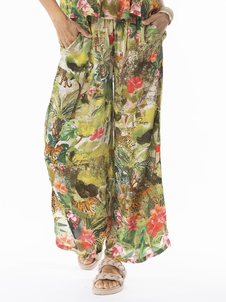 Escape Cecilia Pant Print  16003