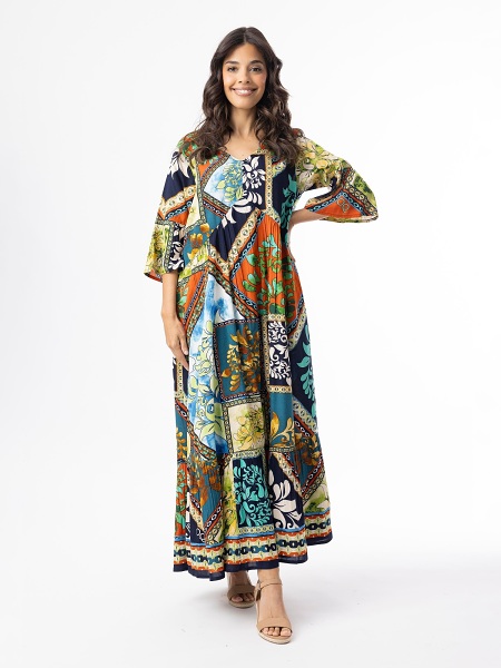 Orientique Cabo Fria Dress Peak  40204