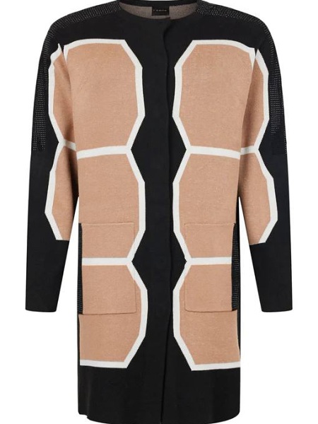 i'cona strickjacke - sand - 67362 