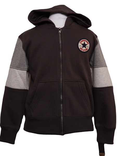 Sweatshirt Converse Stormwind mit Kapuze dark grey 963833