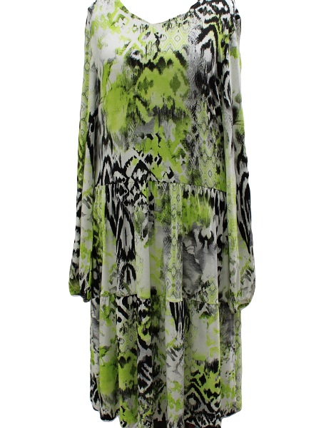 Kleid von top secret, sharp green print, 220716174