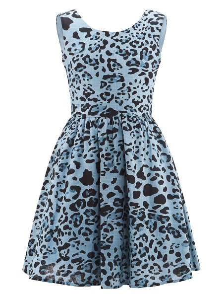 Sommerkleid von Happy Girls, light blue 561020