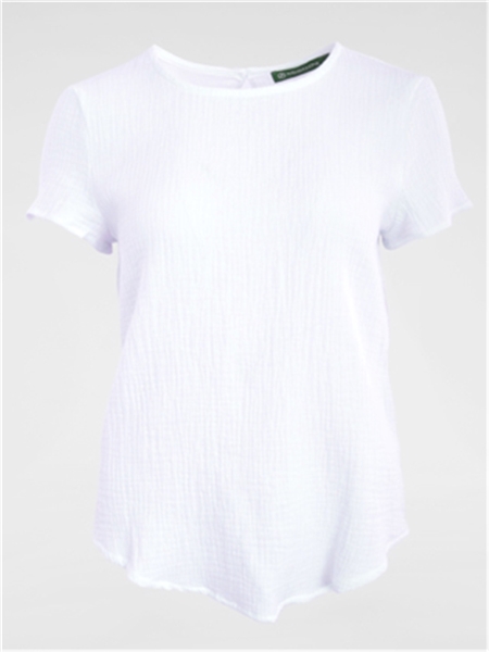 Navigazione Damen Tunika 1/4 Arm, weiß 51141