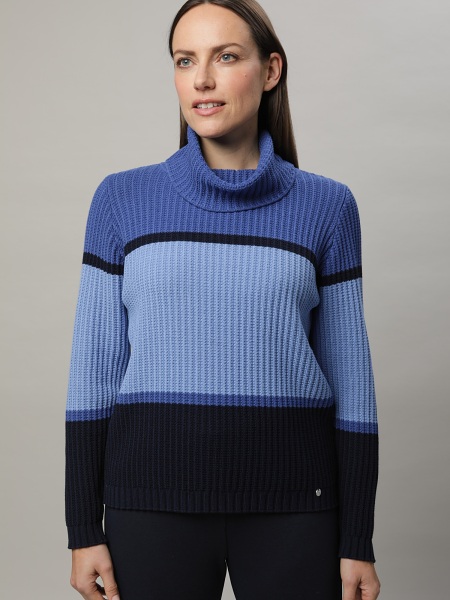 GolleHaug Pullover mit Rollkragen und Strukturmuster - 02521-11105