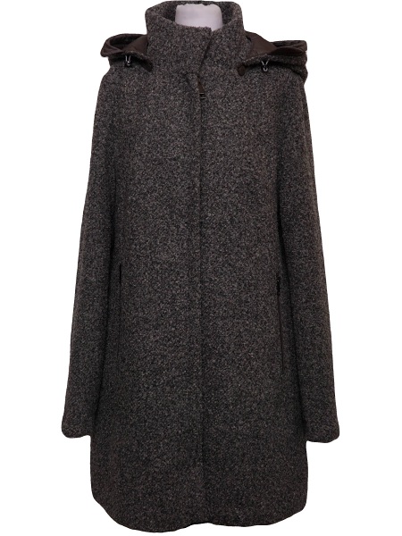  Barbara Lebek Wolljacke mit Kapuze - 10140042